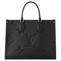 LOUIS VUITTON Onthego Empreinte Mm Black