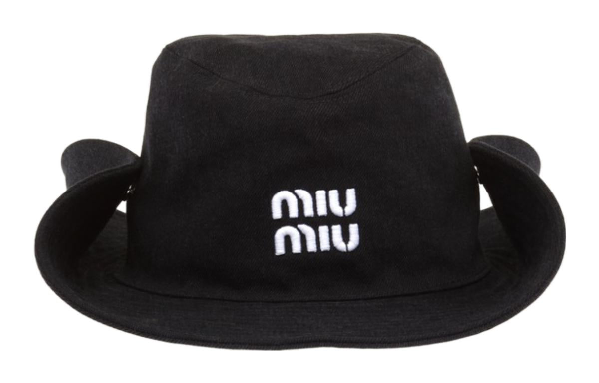 MIU MIU Hats & Caps Unisex Black