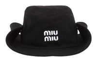 MIU MIU Hats & Caps Unisex Black