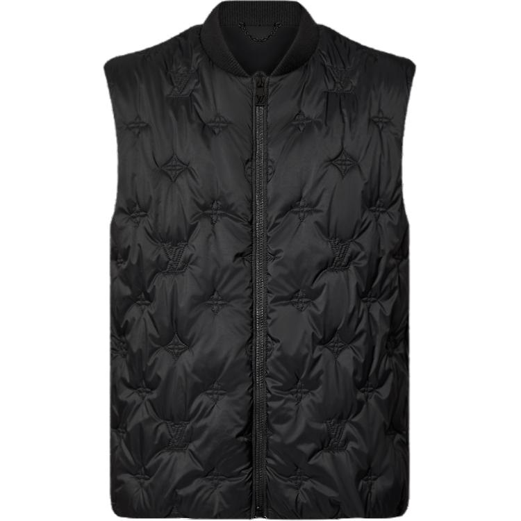 LOUIS VUITTON Monogram Quilted Nylon Gilet