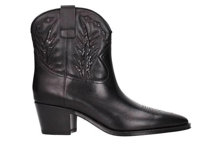 CELINE Ankle Boots Women's Black