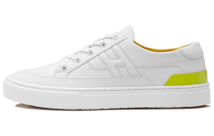 HERMES Deep Skateboard Shoes Women's Low-Top White