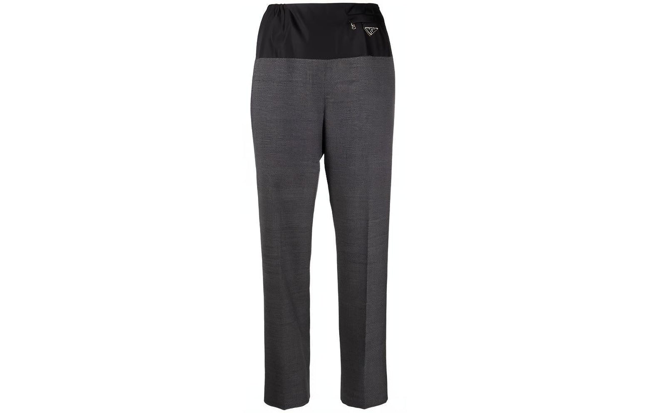 PRADA SS23 Casual Pants Women's Gray