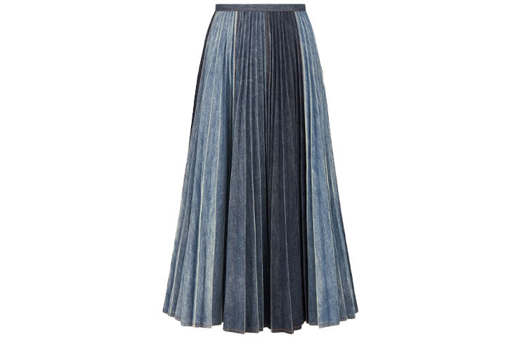DIOR Quarterly New Products Casual Short Skirts Women's Blue
