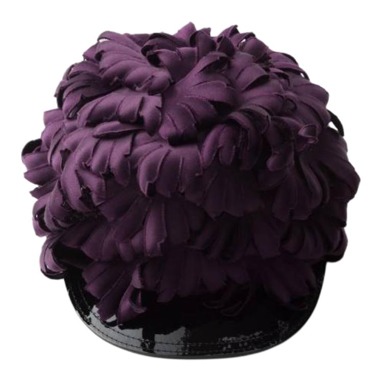 PRADA Fabric, Leather Hats & Caps Women's Purple