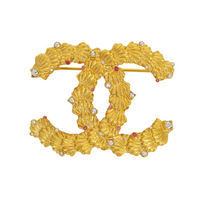CHANEL Brooches Women's Gold