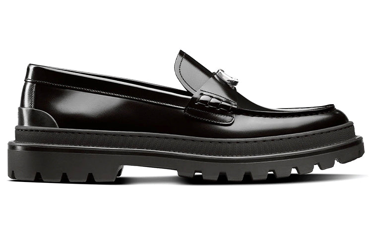 DIOR Explorer Leather Loafer Men 'Black'