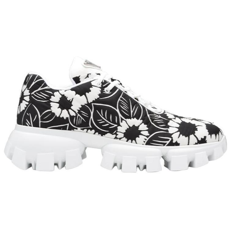 PRADA Casual Shoes Women's Low-Top Black/White