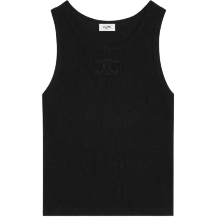 CELINE SS25 Tank Top Women's Black