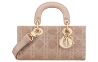 DIOR Lady D JOY Fabric Lady Dior Bag, Shoulder Bag, Crossbody Bag, Handbag Trumpets Women's Beige