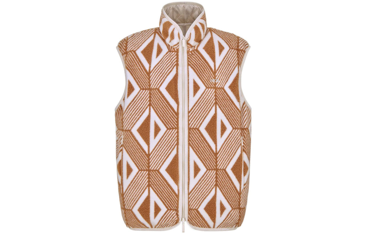 DIOR Vests Men Brown