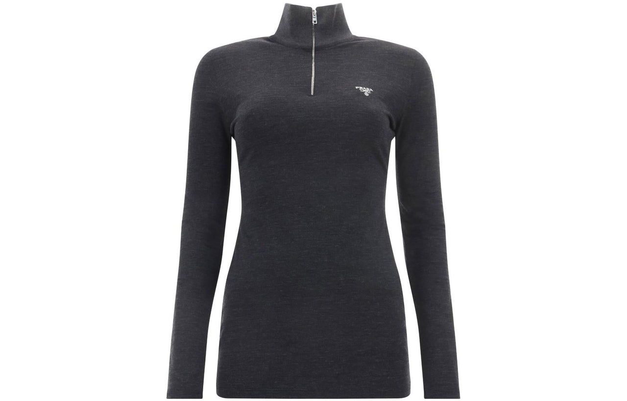 PRADA FW22 Sweater Women's Gray