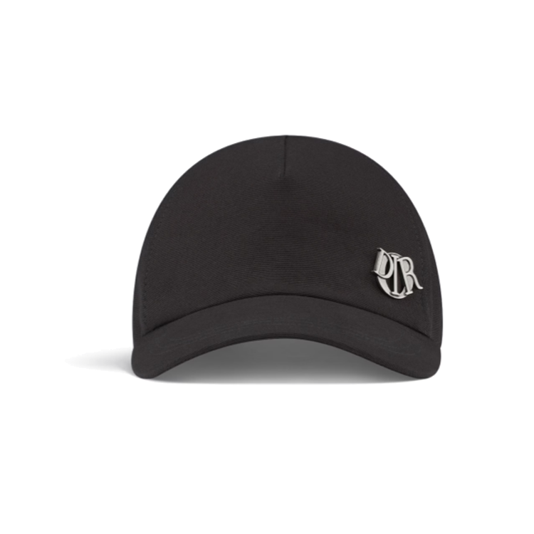DIOR Cotton Baseball Caps Men's Black