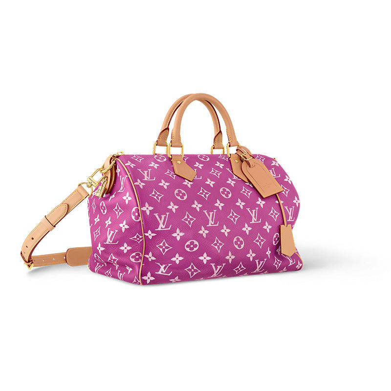 LOUIS VUITTON Speedy P9 Bandouliere 40 Pink Agate