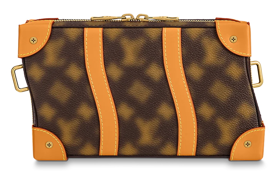 LOUIS VUITTON Soft Trunk Blurry Monogram Brown