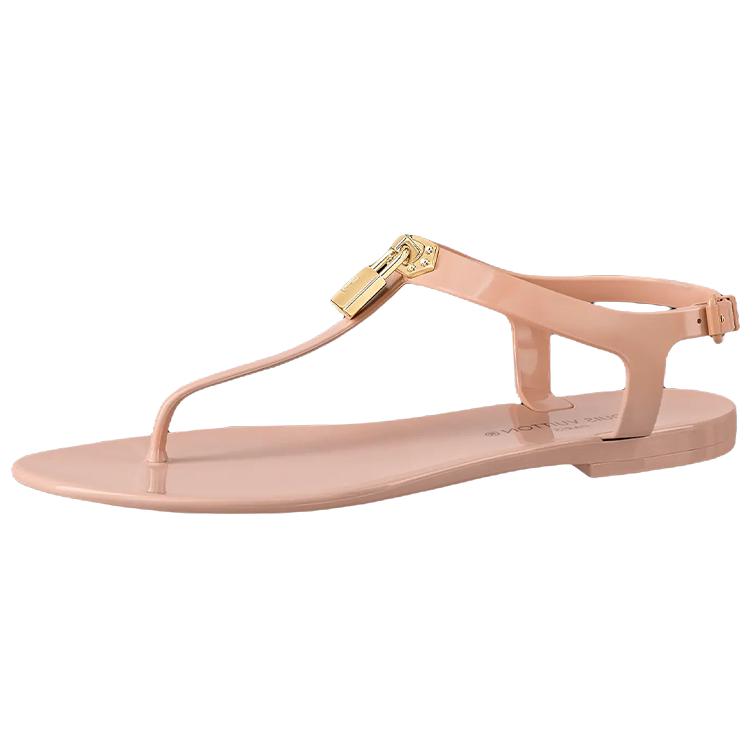 LOUIS VUITTON Bikini Stylish Sandals Women's Pink