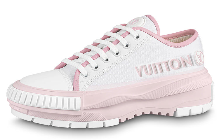 LOUIS VUITTON Squad Sneakers 'White Pink' Women's