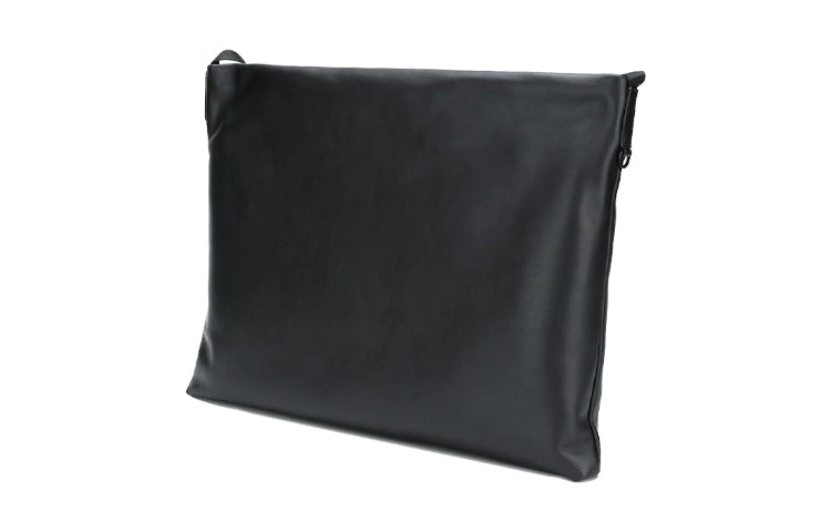 PRADA Calfskin Crossbody Bag, Shoulder Bag Men's Black