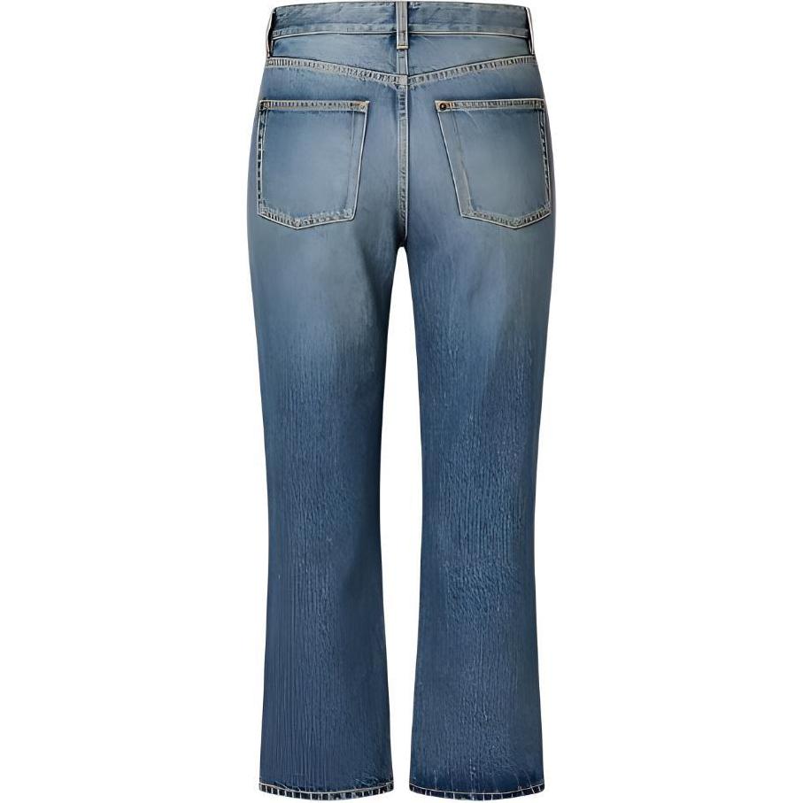 LOUIS VUITTON Monogram Patch Jeans