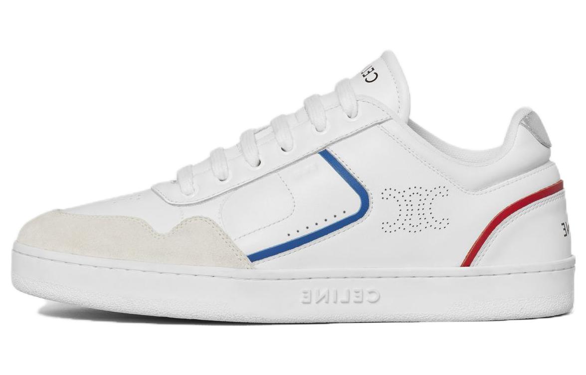 CELINE Low Top Skateboard Shoes Women's White