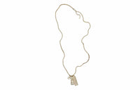 CHANEL Necklaces Women's Gold