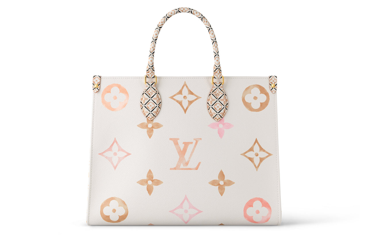LOUIS VUITTON OnTheGo Mm Beige
