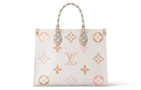 LOUIS VUITTON OnTheGo Mm Beige