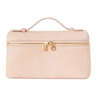 Loro Piana ExtraPocket Calfskin Shoulder Bag, Crossbody Bag, Handbag Women's Feather Pink