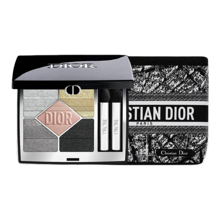 DIOR 2024 Fall Paris Map In Vibrant Five Colors Eye Shadows Powder Eye Enhancing Shimmer