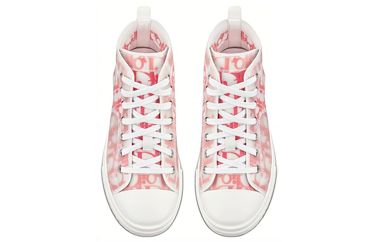 DIOR B23 High-Top Kids' Skateboarding Shoes Red White Kids'