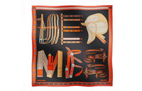 HERMES Silk Scarves Unisex Multicolor
