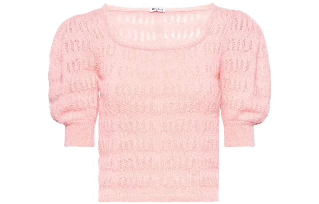 MIU MIU SS22 Knitwear Women's Pink
