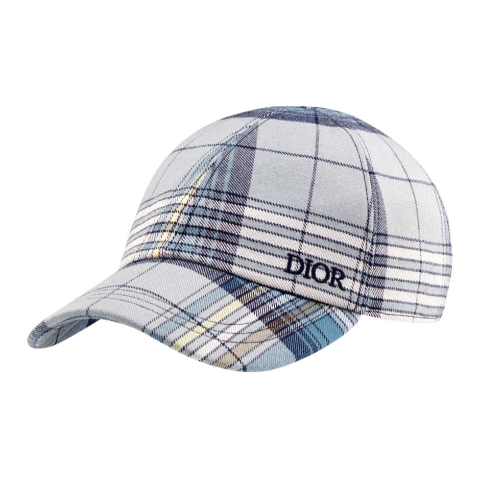 DIOR Textile Baseball Caps Men's Multicolor