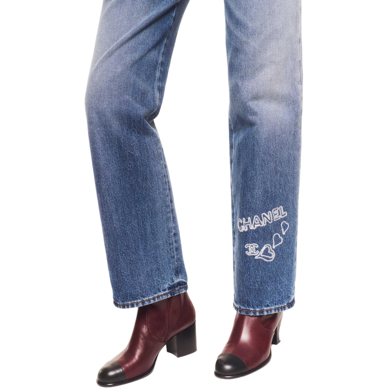 CHANEL 24 New Fall And Winter Arrivals Jeans Women's Blue