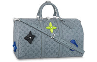 LOUIS VUITTON Keepall 50 Granite