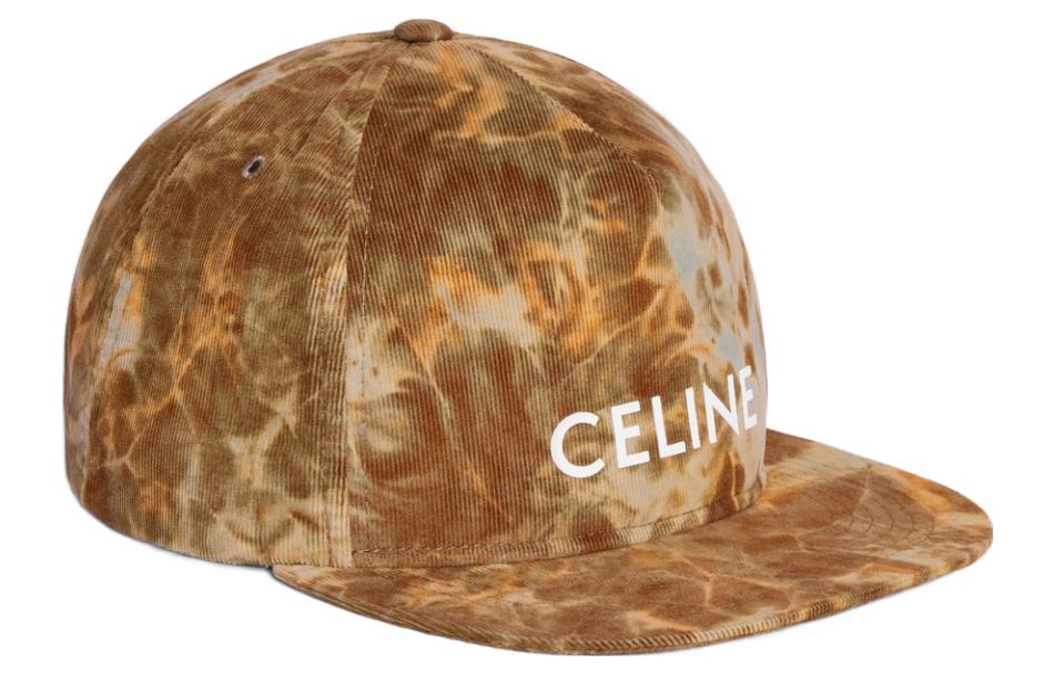 CELINE Baseball Caps Men Khaki