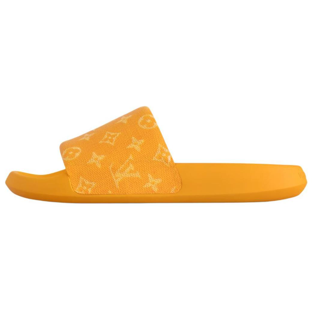 LOUIS VUITTON Waterfront Slide Slippers Men's Yellow