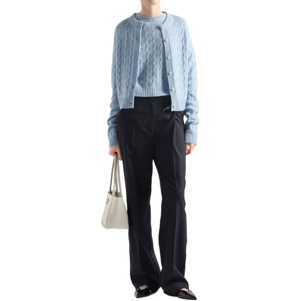 PRADA Button-Up Knitted Cardigan