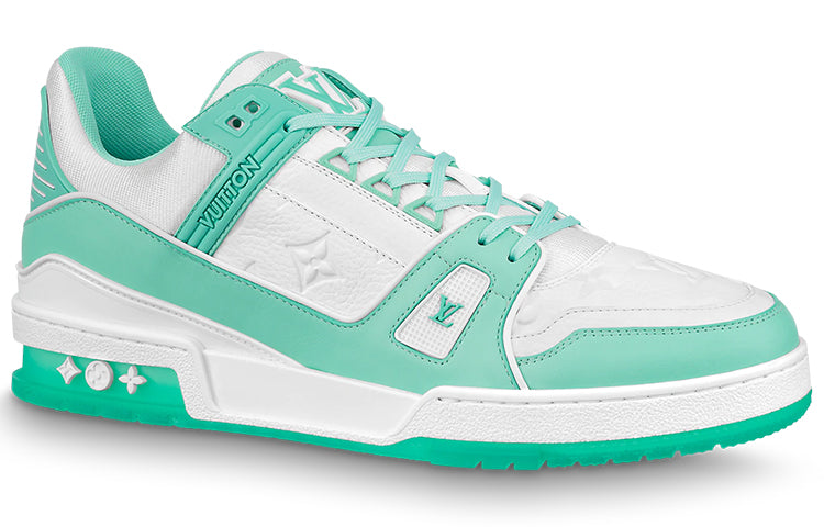 LOUIS VUITTON Trainer Sneakers 'Teal White'