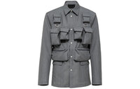 PRADA SS24 Jackets Coats Men's Gray