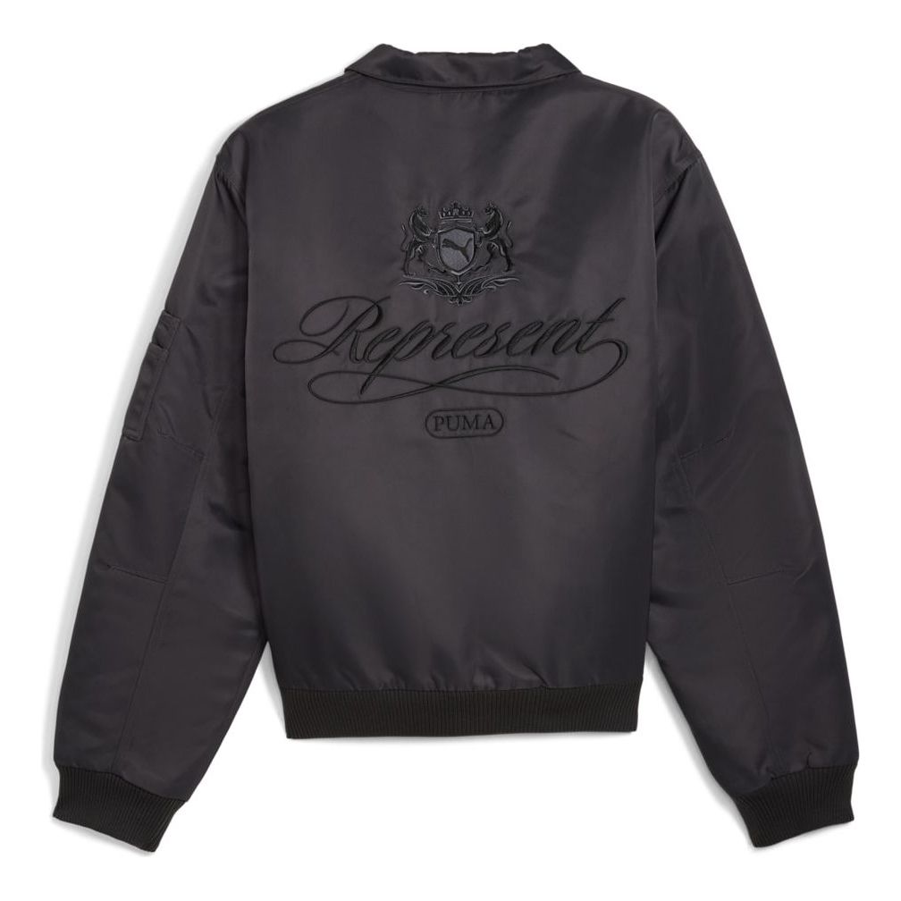 Puma x REPRESENT Logo Bomber 'Black' 632539-97