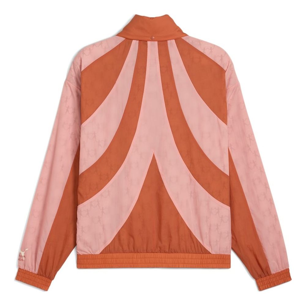 PUMA x KIDSUPER Relaxed-Fit Windbreaker Jacket 'Pink Fruit' 629509-18