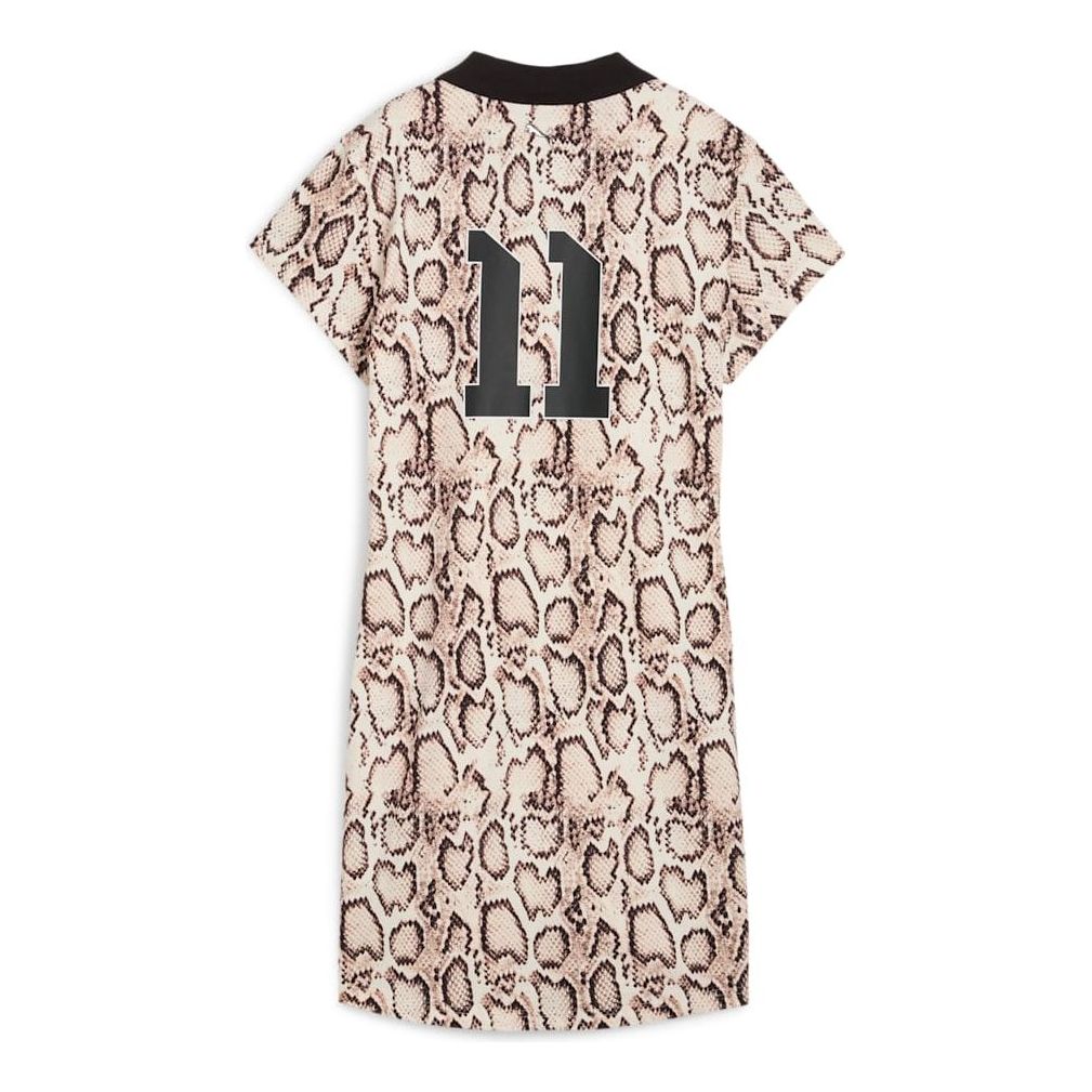 (WMNS) PUMA x A$AP ROCKY Snake Skin Futbol Dress 'Frosted Ivory AOP' 633416-36