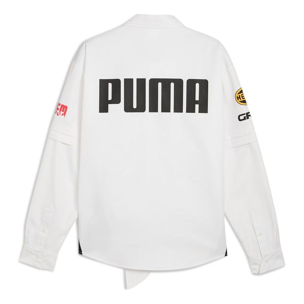 PUMA x A$AP ROCKY Long-Sleeves Relaxed-Fit Shirt 'PUMA White' 633394-02