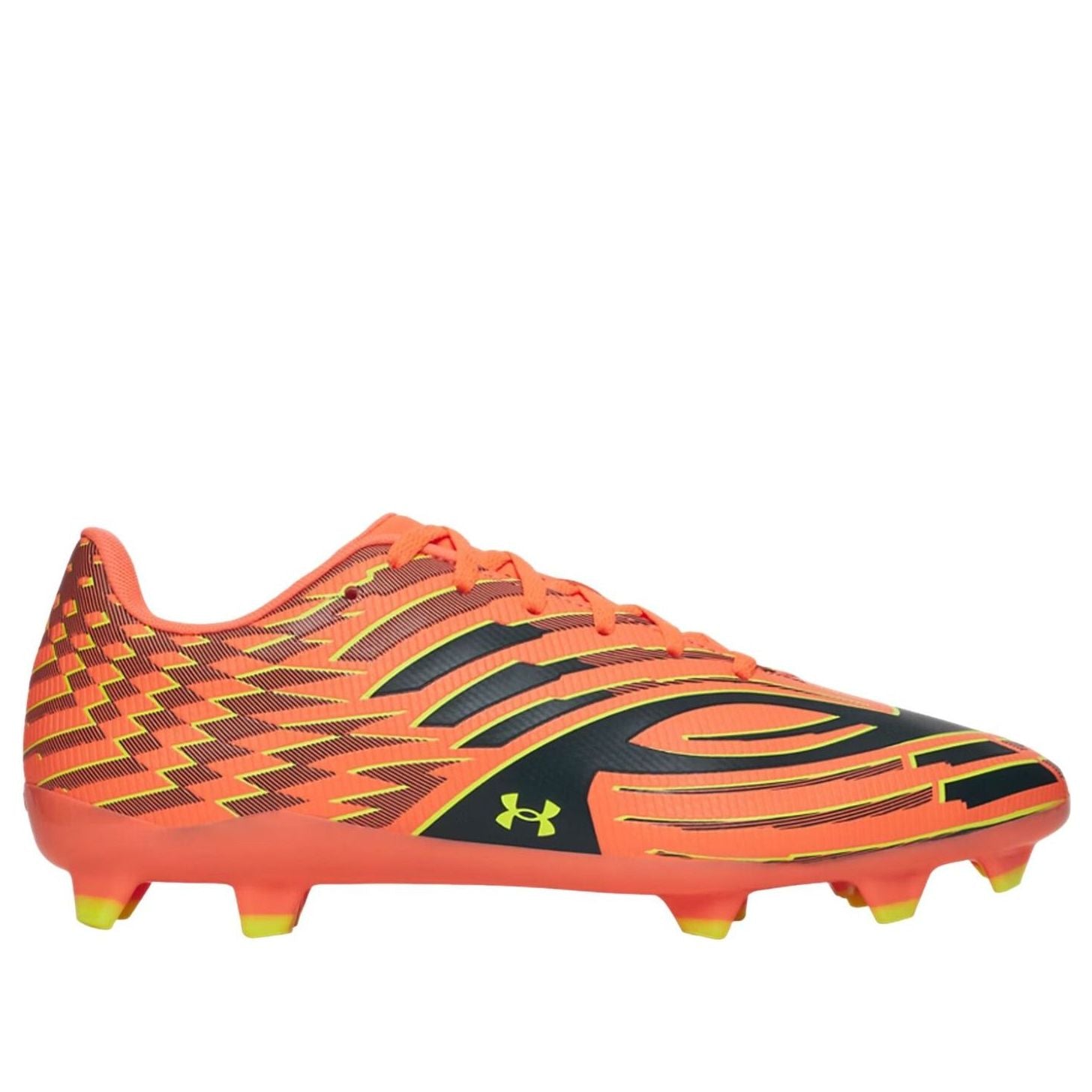 Under Armour Shadow Select 4 FG 'Electric Tangerine Arden Green High Vis Yellow' 6006230-824