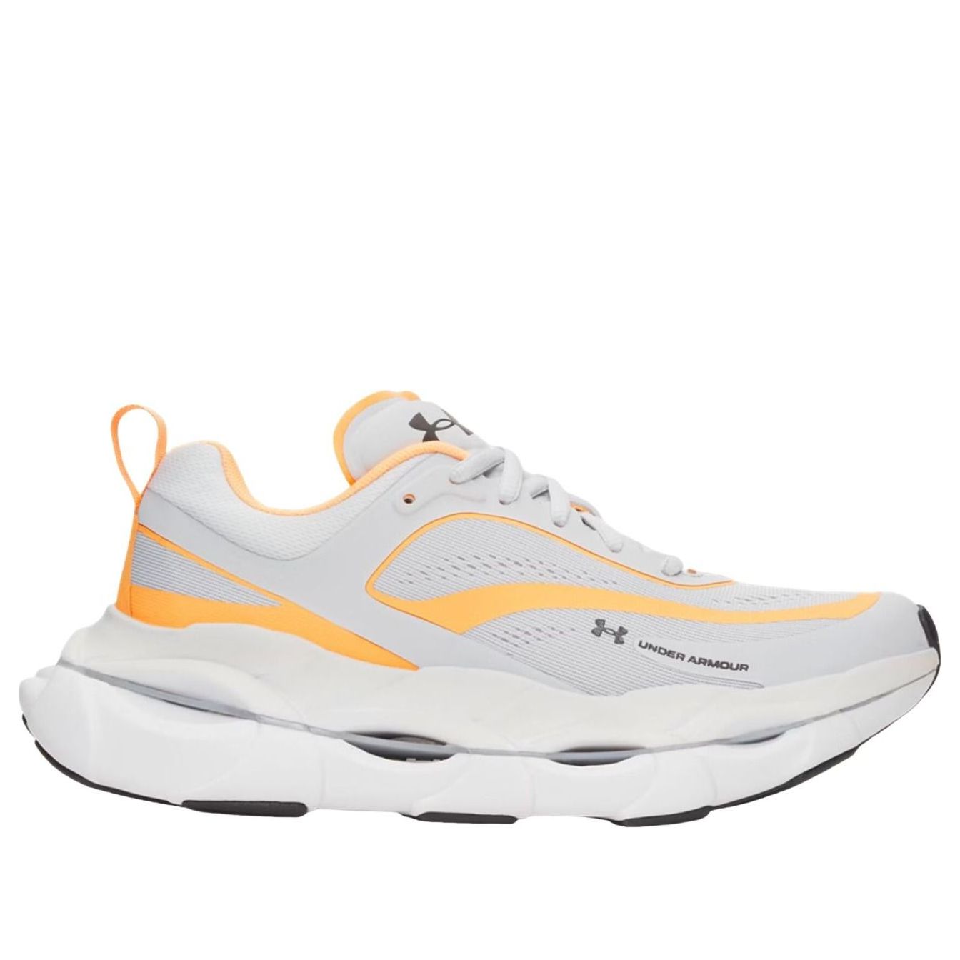 (WMNS) Under Armour Halo Racer 'Halo Gray Orange Bloc Black' 6007641-015