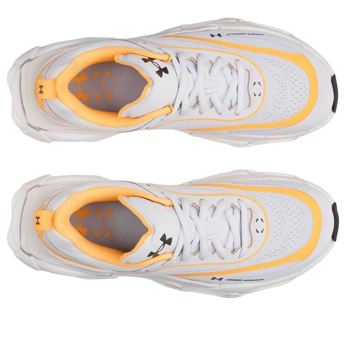 (WMNS) Under Armour Halo Racer 'Halo Gray Orange Bloc Black' 6007641-015