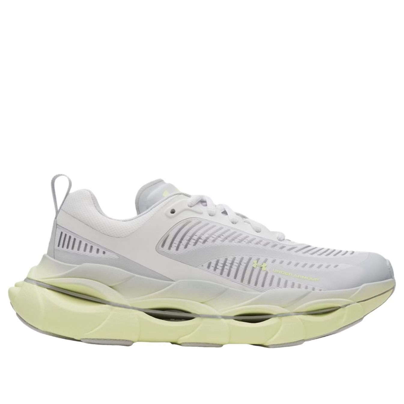 (WMNS) Under Armour Halo Racer 'White Halo Gray Fade Green' 6007641-101