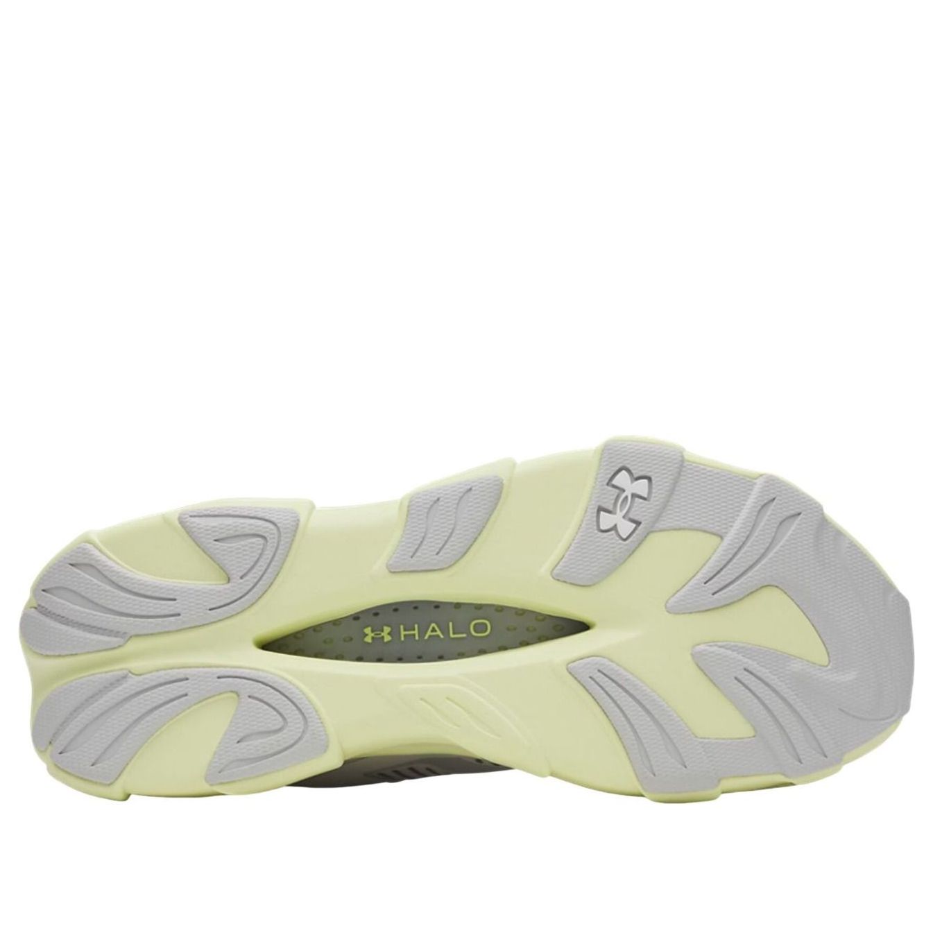 (WMNS) Under Armour Halo Racer 'White Halo Gray Fade Green' 6007641-101