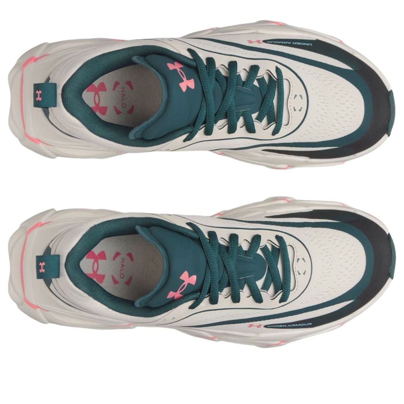 (WMNS) Under Armour Halo Racer 'Stone Arden Green Bittersweet Pink' 6007641-279